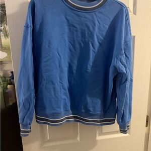 lululemon athletica Vibrant Blue Crewneck Sweater